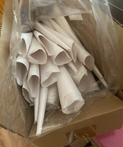 Blue Raspberry & Pink Vanilla Cotton Candy Floss (Two 3.25 lbs Containers w/100 Cones) 102 Piece Set 11 B1IvLDDTPVS