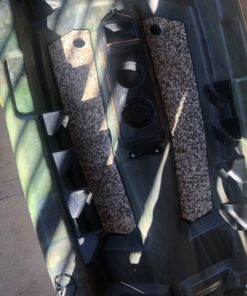 Scotty #282-BK Baitcaster Rod Holder w/Gearhead & Track (Black) Black 36 B1JAkX3KW2S