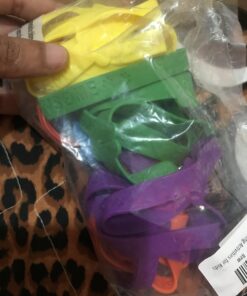 Fun Express Paw Print Rubber Bracelet - 24 Pieces - Educational And Learning Activities For Kids 19 B1JE74I8cbS