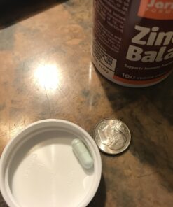 Jarrow Formulas Zinc Balance 15 mg - 100 Servings (Veggie Caps) - Includes Copper - Essential Mineral for Immune System Support - Immune Support Supplement - Gluten Free Zinc Copper Supplement - Vegan 32 B1JSq5MXZdS