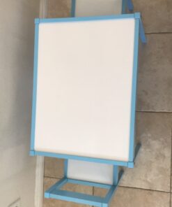 Amazon Basics 3-Piece Wood Kids Table and Chairs Set with Dry Erasable Table Top, Sky Blue, 64 x 49 x 45 cm 31 B1JZ7GplMuS