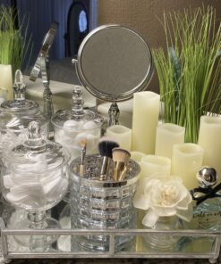 Mantello Apothecary Jars with Lids- Small Apothecary Jars, Candy Jars for Candy Buffet, 20 oz., 24 oz. and 28 oz. 44 B1JaNk9Z2lS