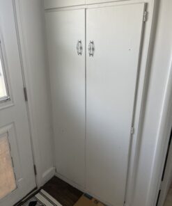 Berry Ave Broom Holder & Wall Mount Garden Tool Organizer - Home Laundry Room, Kitchen, Closet, Shed, Garage Organization and Storage Utility Rack - 5 Slots & 6 Hooks -Rake, Shovel, Mop Hanger (Black) 1 Pack Black 36 B1JoKccvIS 1