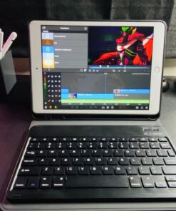 CHESONA Keyboard Case for iPad 9th Generation 2021 10.2 Inch, Detachable Wireless with Pencil Holder Stand Folio Keyboard Cover for New iPad 9th Gen/8th Gen/7th Gen 10.2", Black 9th/8th/7th -Black 51 B1KN76cNkS