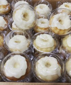 Hewnda 100 Pack Plastic Single Individual Cupcake Muffin Dome Holders Cases Boxes Cups Pods,Great for parties or cake/muffin sales 48 B1KZrhZ4BS