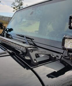 Nilight - 60001S-C LED Light Bar 4PCS 18W 1260lm Spot LED Pods Driving Fog Light Off Road Lights Bar Jeep Lamp,2 Years Warranty 4PCS 18W Light Bar 47 B1KoX66trcS