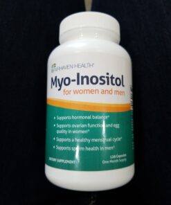 Fairhaven Health Myo-Inositol for Couples Fertility - Men and Womens Fertility Supplement to Support Regular Cycles in Women & Sperm Count & Motility in Men - (120 Capsules) 29 B1KtVERe2ZS 3