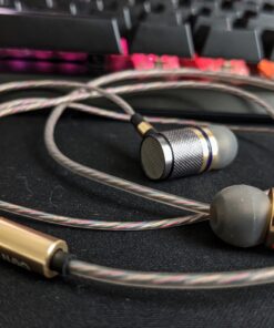 Betron YSM1000 Earphones in Ear Headphones Wired 3.5mm Jack Tangle-Free Cable Case and Noise Isolating Earbuds 45 B1Kv Q8RLeS