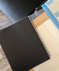 Action Publishing UNDATED Minimalist Day Planner® (8.5" X 11"), Wire Bound, Crisp White Archival Quality Paper Large (8.5" by 11") 43 B1KyKbU14XS