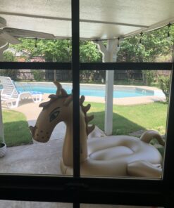 Luxy Float Inflatable Pool Float, Large Water Pool Toys for Adults and Family, Swimming Pool Floats for Party Fun Dragon 33 B1KzO7UoT9S