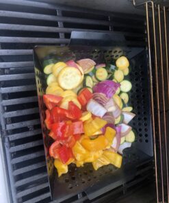 Cuisinart CNW-328 Non Stick 11-Inch, 11 x 11, Grill Wok, 11" x 11 Non-Stick Grill Wok, 11 x 11" 18 B1LIYC4ASdS