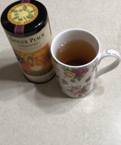 The Republic of Tea Ginger Peach Black Tea, Caffeinated, 50 Count 26 B1LTa7lNopS