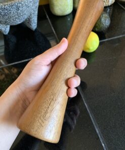 Masontops Pickle Packer - Acacia Wood Vegetable Fermentation Tamper - Cabbage Sauerkraut Pounder - Fermenting Food Tool 22 B1LpuRkGFzS