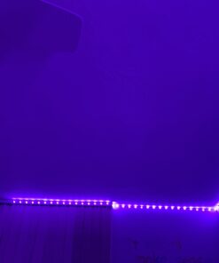 TJOY 50ft Bluetooth LED Strip Lights, Music Sync 5050 LED Light Strip RGB Color Changing LED Lights Strip with Phone Remote, LED Lights for Bedroom Kitchen TV Party TIKTOK DIY (APP+Remote +Mic) 34 B1M8zAogk9S