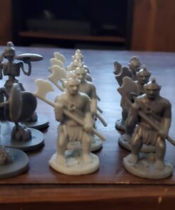 Monster Fantasy Creature Mini Action Figure Playset - 98pcs Toy Miniatures with 14 Unique Designs - Dragons,Wizards,Orcs, & More- XL 1/32 Scale Compatible with Dungeons and Dragons and other RPG Games 69 B1MR9PRpN8S 1