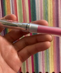 PILOT Dr. Grip Center of Gravity - Breast Cancer Awareness Refillable & Retractable Ballpoint Pen, Medium Point, Pink Barrel, Black Ink, Single Pen (36192) Silver/Pink 28 B1MjzZssS 2