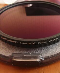 K&F Concept 49mm Variable ND2-ND400 ND Lens Filter (1-9 Stops) for Camera Lens, Adjustable Neutral Density Filter with Microfiber Cleaning Cloth (B-Series) 43 B1NC xNbiLS