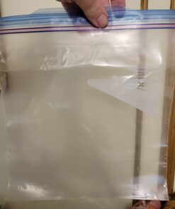 Ziploc Gallon Food Storage Freezer Bags, New Stay Open Design with Stand-Up Bottom, Easy to Fill, 28 Count Clear 45 B1OW eKqs0S