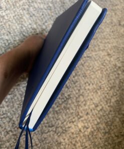 Papercode 2024 Daily Planner - Leather Weekly Planner W/Thick No-Bleed Pages - Monthly & Weekly Layouts - Use for Productivity, Schedule, or Agenda Blue 71 B1OX5IIyvnS