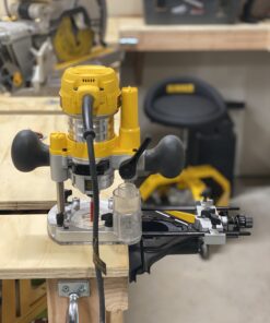 DEWALT Router Edge Guide, Fine Adjustment, Vacuum Adaptor (DW6913), One Size, Factory 33 B1Oow AIqeS