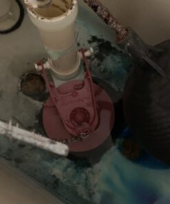 Fluidmaster 502P21 PerforMAX Universal Water-Saving Long Life Toilet Flapper for 2-Inch Flush Valves, Adjustable Solid Frame Design, Easy Install, Red, 1 pack 30 B1P2fNRArAS