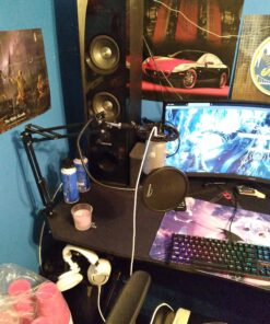 Logitech for Creators Blue Yeti USB Microphone for Gaming, Streaming, Podcasting, Twitch, YouTube, Discord, Recording for PC and Mac, 4 Polar Patterns, Studio Quality Sound, Plug & Play-Silver 42 B1PVvhz7zaS