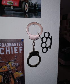 VIPERTEK Double Lock Steel Police Edition Professional Grade Handcuffs (Silver) 48 B1QGcHecsyS