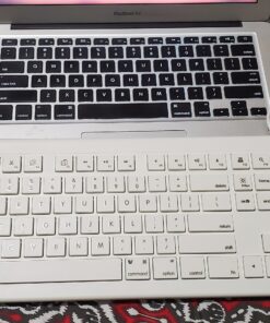 Macally Full Size USB Wired Keyboard for Mac and PC - Plug & Play Wired Computer Keyboard - Compatible Apple Keyboard with 15 Shortcut Keys for Easy Controls & Navigation of Macbook Pro/Air, iMac Wired USB 26 B1QTJz0DSDS