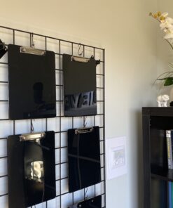 Trade Quest Plastic Clipboard Opaque Color Letter Size Low Profile Clip (Pack of 12) (Black) 14 B1QX9BwtCRS