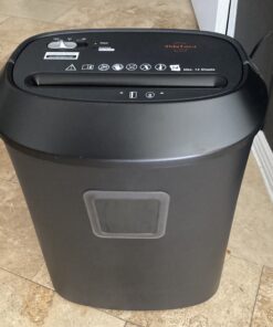 Paper Shredder,VidaTeco 14-Sheet Cross-Cut Shredder with US Patented Cutter,Also Shreds Card/CD,Heavy Duty Paper Shredder for Home Office,Durable&Fast with Jam Proof System,6.6-Gallon Basket (ETL) Cross Cut 14-Sheet 39 B1QbUoOsoqS