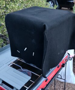 Coleman Portable Camping Oven with Thermometer & Adjustable 10 Sq. In. Rack, Designed to Sit on Top of Camp Stoves or Fire 44 B1Ql1FxX6ZS