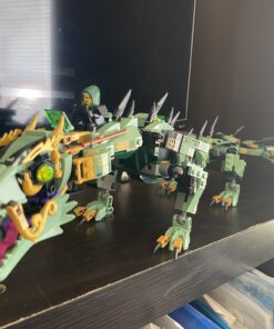 LEGO NINJAGO Movie Green Ninja Mech Dragon 70612 Ninja Toy with Dragon Figurine Building Kit (544 Pieces) (Discontinued by Manufacturer) 41 B1Qu5BnLCrS