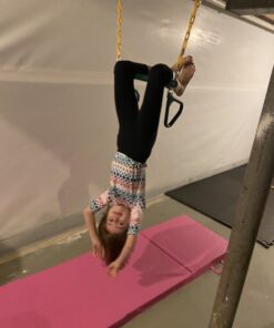 Jungle Gym Kingdom Swing Sets for Backyard, Monkey Bars & Swingset Accessories - Set Includes 18" Trapeze Swing Bar & 48" Heavy Duty Chain with Locking Carabiners - Outdoor Play Equipment (Green) Green 39 B1R4CV9k1IS