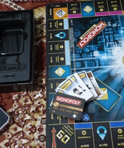 Hasbro Gaming Monopoly Ultimate Banking Edition Board Game for Families and Kids Ages 8 and Up, Electronic Banking Unit (Amazon Exclusive) 48 B1REy14UOxS