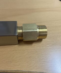 Anderson Metals - 56120-0808 Brass Pipe Fitting, Adapter, 1/2" Male Pipe x 1/2" Female Pipe 1/2" x 1/2" 35 B1RVHhYCNtS