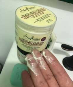 Shea Moisture Leave in Conditioner with Jamaican Black Castor Oil for Hair Growth, Strengthen & Restore, Vitamin E, Curly Hair Products Safe for use on Hair Color, 15 Oz 15 Fl Oz (Pack of 1) 35 B1RcG9jr2VS