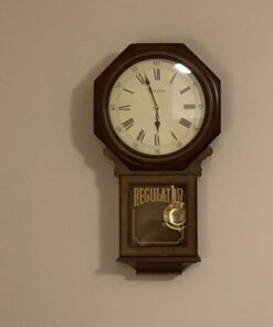 Bulova C3543 Ashford Chiming Clock, Walnut 26 B1RfQMTBU3S