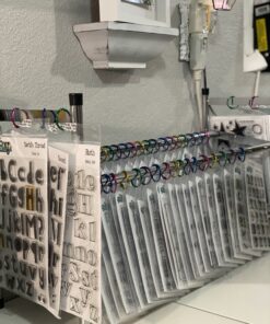 Charles Leonard Loose Leaf Rings, 1" Diameter, Metallic Assorted Colors, (85000), 50 per pack Assorted Metallic Colors 50 Count 1 Inch Diameter 20 B1Rg0SZiUwS