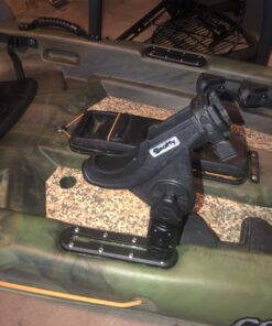 Scotty #282-BK Baitcaster Rod Holder w/Gearhead & Track (Black) Black 37 B1RyWReUG2S