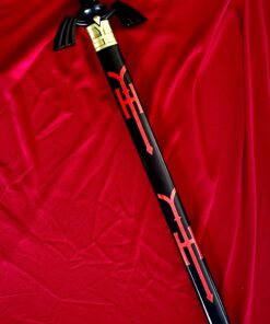 Alternative view of THE Black Legend of Zelda Real Steel Dark Hylian Master Sword