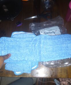 Microfiber Spray Mop Replacement Heads for Wet/Dry Mops Compatible with Bona Floor Care System (5 Pack) Blue 30 B1SJuVLNQfS