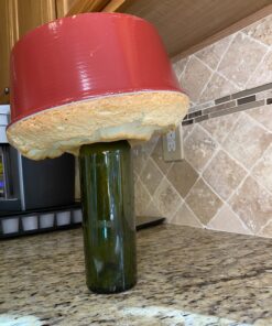 Nordic Ware Angel Food Cake Pan, 16-Cup, Red 22 B1SO2 ENemS