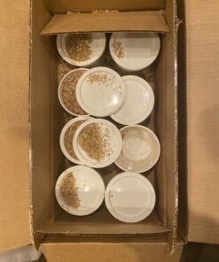 Camerons Natural Extra Fine BBQ Wood Chips - Apple, Cherry, Bourbon, Oak, Hickory, Maple, Pecan, Mesquite (8 Pints)- Sawdust Shavings for Smoking Guns, Smokers, Smoke Boxes - Barbecue Variety Gift Set 31 B1SOKkTuKFS