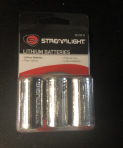 Streamlight 85180 3V CR123A Lithium Batteries, 6-Pack, Black 5 B1SzQbPHX3S