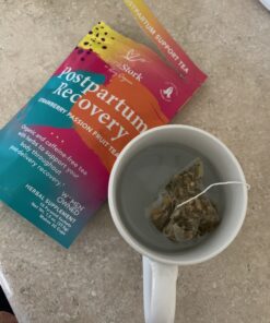 Pink Stork Postpartum Recovery Herbal Tea, Organic Red Raspberry Leaf with Chamomile, Hormone Balance for Women after Labor and Delivery, Strawberry Passion, Caffeine-Free, 15 Sachets 27 B1SziYdvCVS