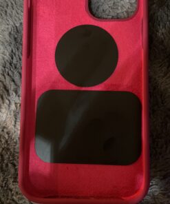 WixGear Mount Metal Plate with Adhesive for Magnetic Cradle-Less Mount - X4 Pack 2 Rectangle and 2 Round (Compatible with Magnetic mounts) (Black) Black 43 B1TJgXrW OS