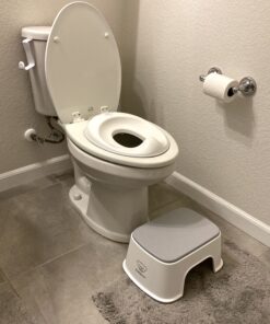 BABYBJORN Toilet Trainer, White/Gray, 1 Count (Pack of 1) White/Grey 42 B1TRmA1mjDS