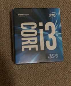 Intel Core i3-7100 7th Gen Core Desktop Processor 3M Cache,3.90 GHz (BX80677I37100) 11 B1TTNK9iD3S