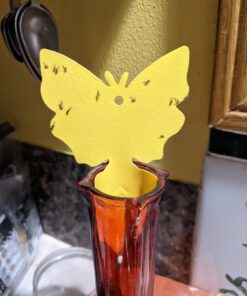 Trappify Sticky Gnat Traps for House Indoor - Yellow Fruit Fly Traps for Indoors/Outdoor Plant - Insect Catcher White Flies, Mosquitos, Fungus Gnat Trap, Flying Insects - Disposable Glue Trapper (12) 12 50 B1TTefAxZS