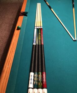 Set of 4 Pool Cues New 58" Billiard House Bar Pool Cue Sticks SET15~18 16 B1Tn WKYtS